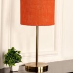 Gold Night Table Lamp for Bedroom | Elegant Bedside Lamp with Warm LED Light & Stylish Design – Model VE03