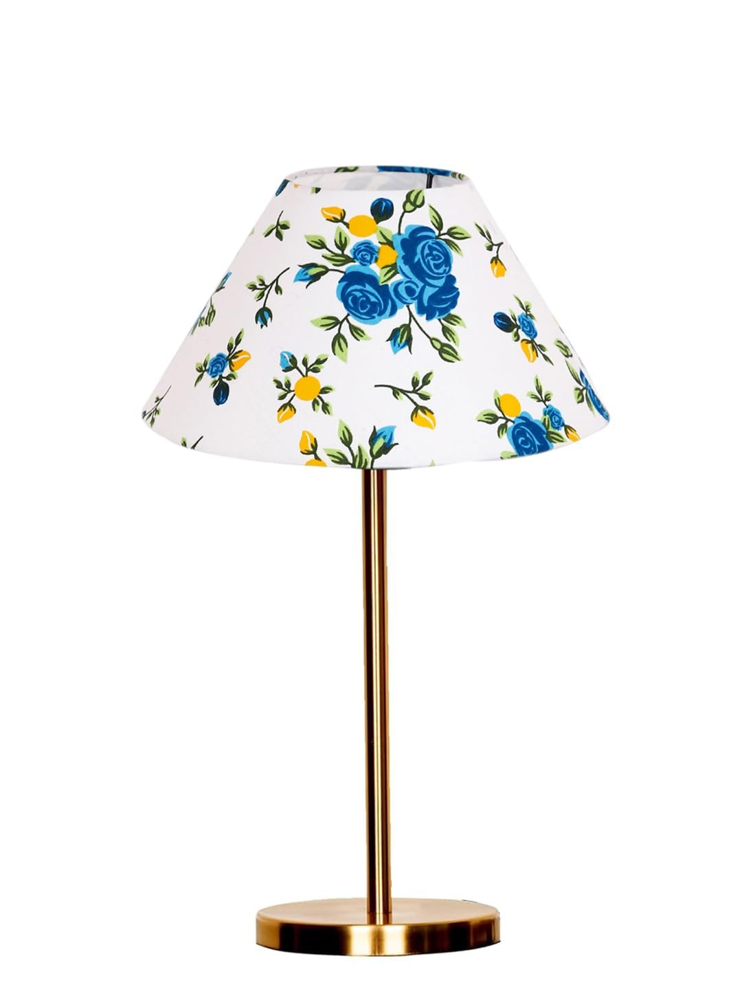 Gold Night Table Lamp for Bedroom | Elegant Bedside Lamp with Warm LED Light & Stylish Design - Model VE34