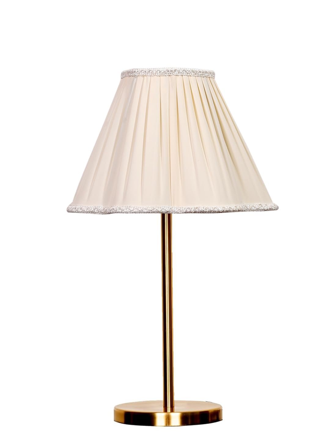 Gold Night Table Lamp for Bedroom | Elegant Bedside Lamp with Warm LED Light & Stylish Design - Model VE38