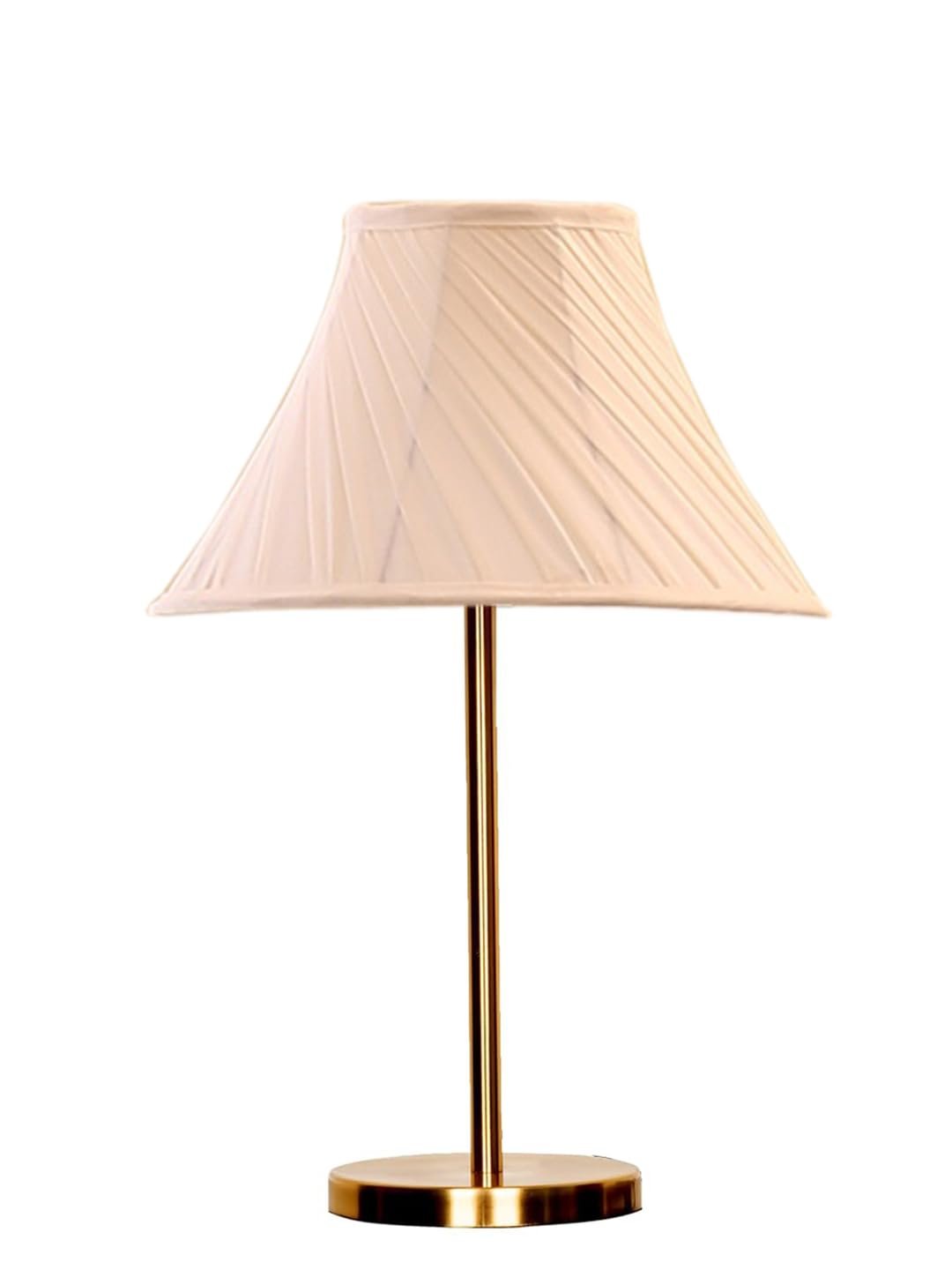 Gold Night Table Lamp for Bedroom | Elegant Bedside Lamp with Warm LED Light & Stylish Design - Model VE42