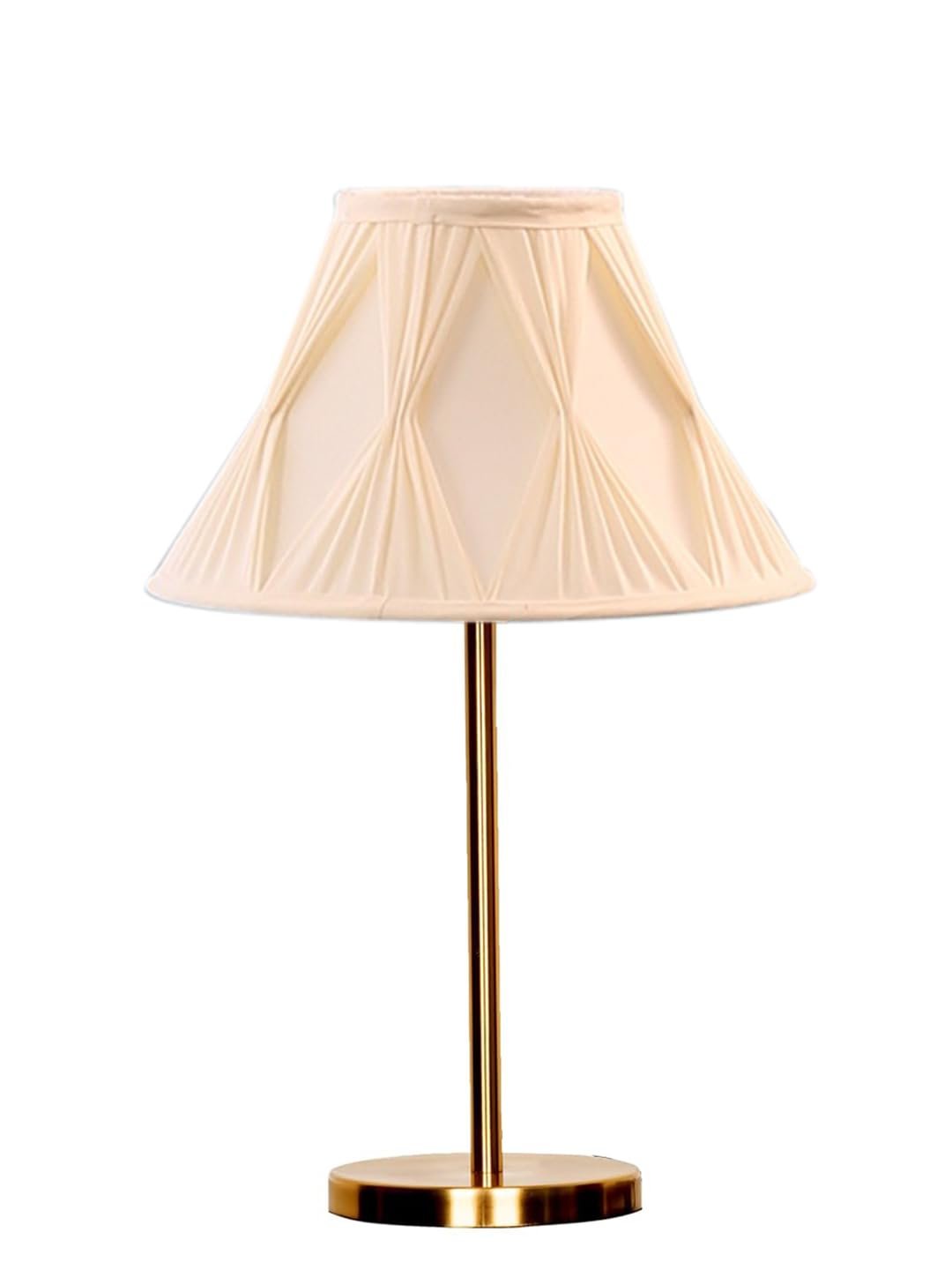 Gold Night Table Lamp for Bedroom | Elegant Bedside Lamp with Warm LED Light & Stylish Design - Model VE43