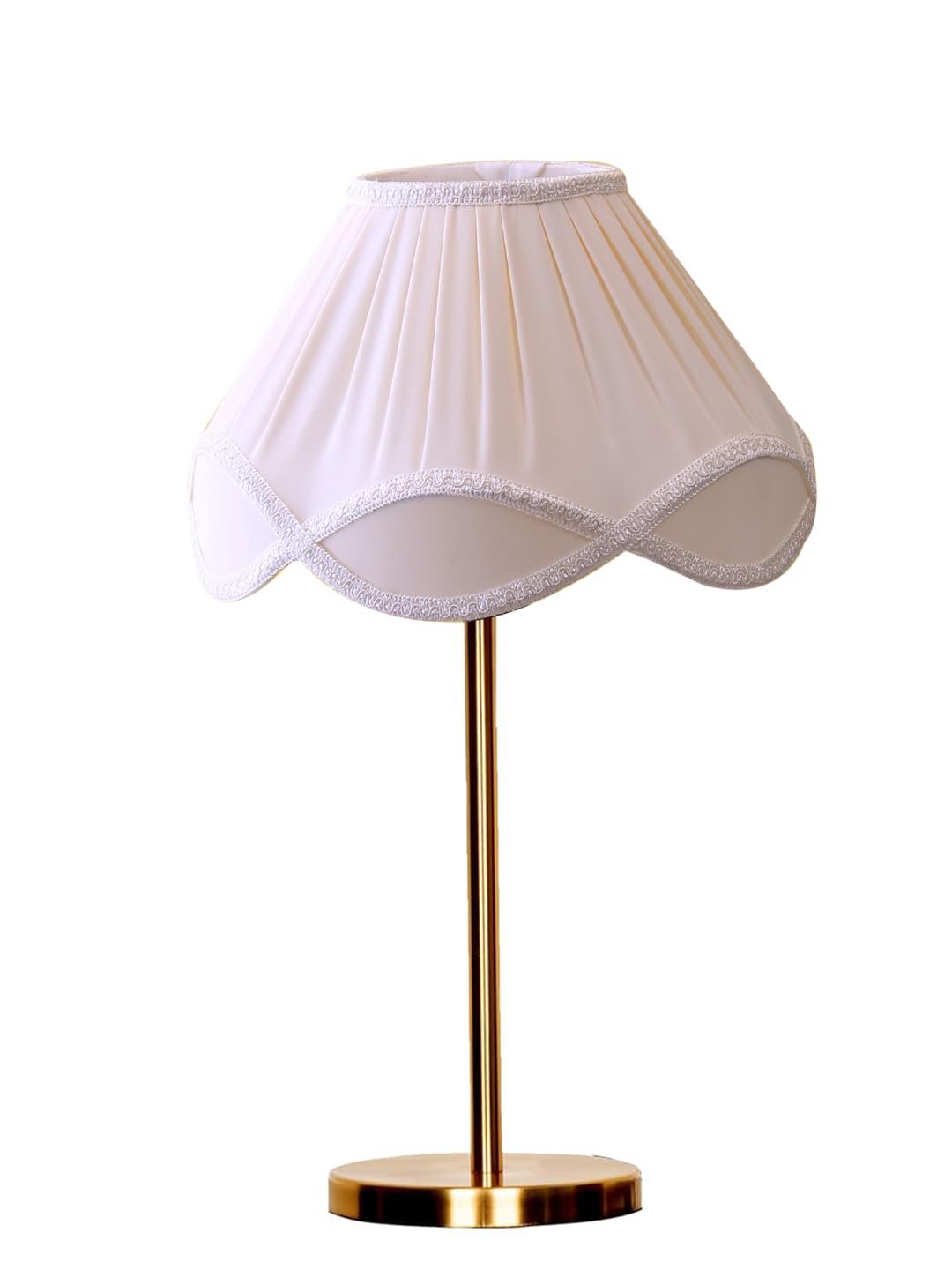 Gold Night Table Lamp for Bedroom | Elegant Bedside Lamp with Warm LED Light & Stylish Design - Model VE44
