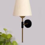 Multicolor Wall Lamp | Elegant Cotton Design | Stylish Ambient Light for Home, Office, Living Room, Bedroom, Hallway | Modern Decorative Wall Sconce – Model VX117