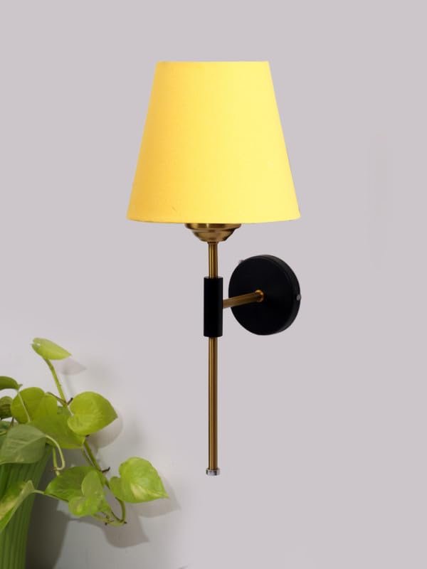 Multicolor Wall Lamp | Elegant Jute Material | Stylish Ambient Light for Home, Office, Living Room, Bedroom, Hallway | Modern Decorative Wall Sconce - Model VX121