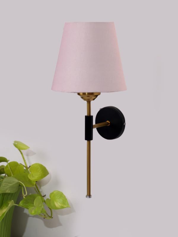 Multicolor Wall Lamp | Elegant Jute Material | Stylish Ambient Light for Home, Office, Living Room, Bedroom, Hallway | Modern Decorative Wall Sconce - Model VX122
