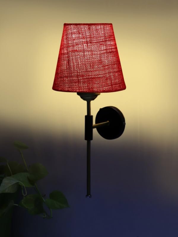 Multicolor Wall Lamp | Elegant Cotton Design | Stylish Ambient Light for Home, Office, Living Room, Bedroom, Hallway | Modern Decorative Wall Sconce - Model VX127