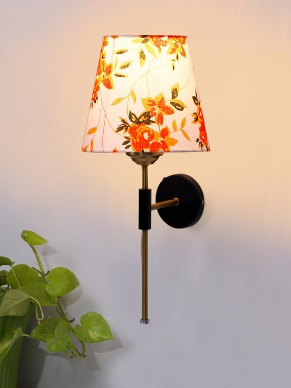 Multicolor Wall Lamp | Elegant Cotton Design | Stylish Ambient Light for Home, Office, Living Room, Bedroom, Hallway | Modern Decorative Wall Sconce - Model VX130