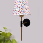 Multicolor Wall Lamp | Elegant Cotton Design | Stylish Ambient Light for Home, Office, Living Room, Bedroom, Hallway | Modern Decorative Wall Sconce – Model VX131