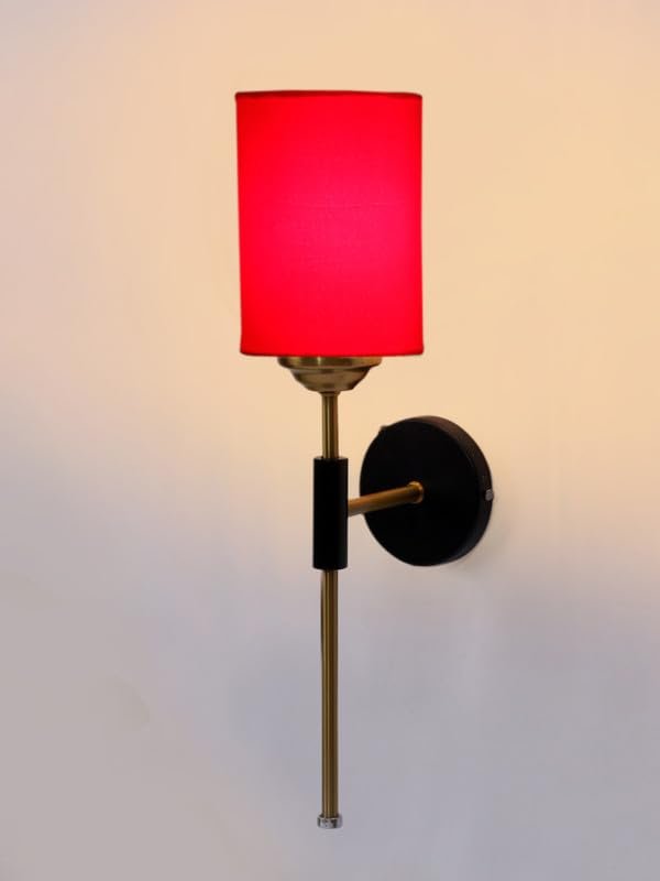 Multicolor Wall Lamp | Elegant Cotton Design | Stylish Ambient Light for Home, Office, Living Room, Bedroom, Hallway | Modern Decorative Wall Sconce - Model VX134