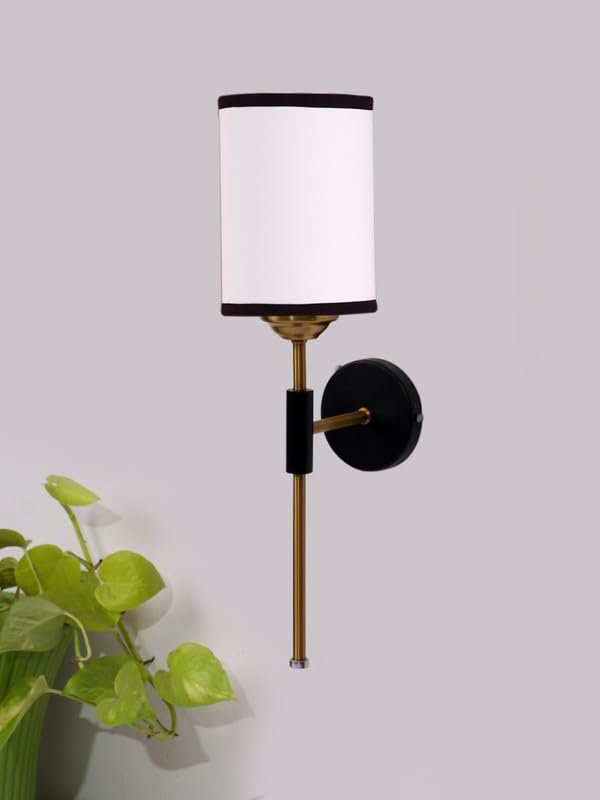 Multicolor Wall Lamp | Elegant Jute Material | Stylish Ambient Light for Home, Office, Living Room, Bedroom, Hallway | Modern Decorative Wall Sconce - Model VX138