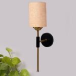 Multicolor Wall Lamp | Elegant Jute Material | Stylish Ambient Light for Home, Office, Living Room, Bedroom, Hallway | Modern Decorative Wall Sconce – Model VX139