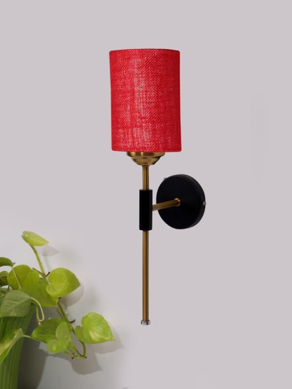 Multicolor Wall Lamp | Elegant Cotton Design | Stylish Ambient Light for Home, Office, Living Room, Bedroom, Hallway | Modern Decorative Wall Sconce - Model VX142