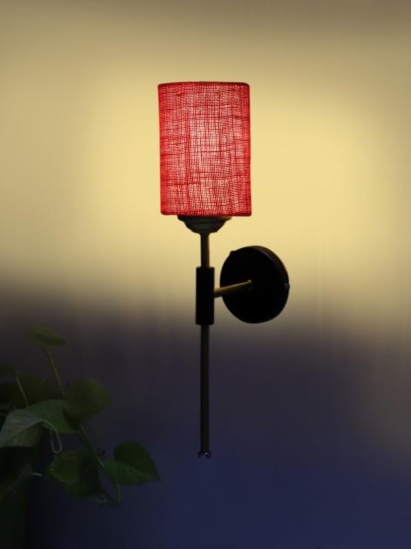 Multicolor Wall Lamp | Elegant Cotton Design | Stylish Ambient Light for Home, Office, Living Room, Bedroom, Hallway | Modern Decorative Wall Sconce - Model VX142