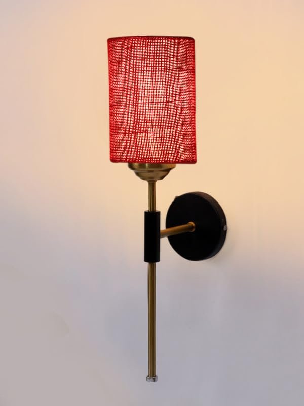 Multicolor Wall Lamp | Elegant Cotton Design | Stylish Ambient Light for Home, Office, Living Room, Bedroom, Hallway | Modern Decorative Wall Sconce - Model VX142