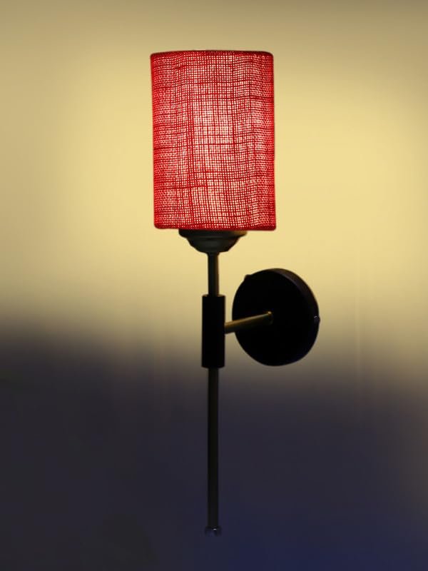 Multicolor Wall Lamp | Elegant Cotton Design | Stylish Ambient Light for Home, Office, Living Room, Bedroom, Hallway | Modern Decorative Wall Sconce - Model VX142