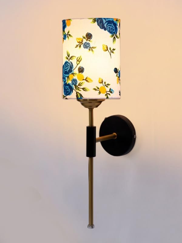 Multicolor Wall Lamp | Elegant Cotton Design | Stylish Ambient Light for Home, Office, Living Room, Bedroom, Hallway | Modern Decorative Wall Sconce - Model VX144