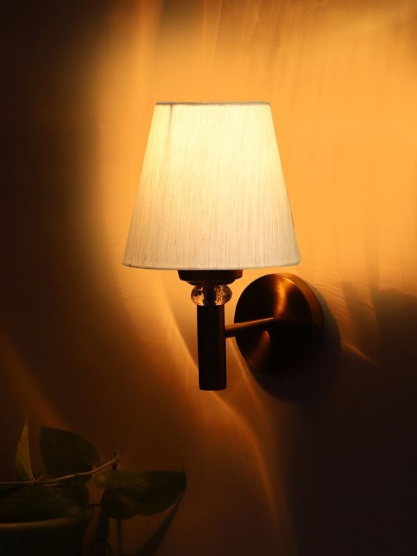 Multicolor Wall Lamp | Elegant Cotton Design | Stylish Ambient Light for Home, Office, Living Room, Bedroom, Hallway | Modern Decorative Wall Sconce - Model VX19