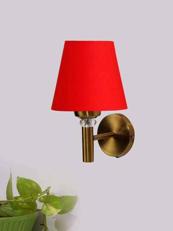 Multicolor Wall Lamp | Elegant Cotton Design | Stylish Ambient Light for Home, Office, Living Room, Bedroom, Hallway | Modern Decorative Wall Sconce - Model VX21
