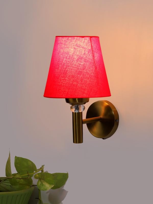 Multicolor Wall Lamp | Elegant Cotton Design | Stylish Ambient Light for Home, Office, Living Room, Bedroom, Hallway | Modern Decorative Wall Sconce - Model VX21