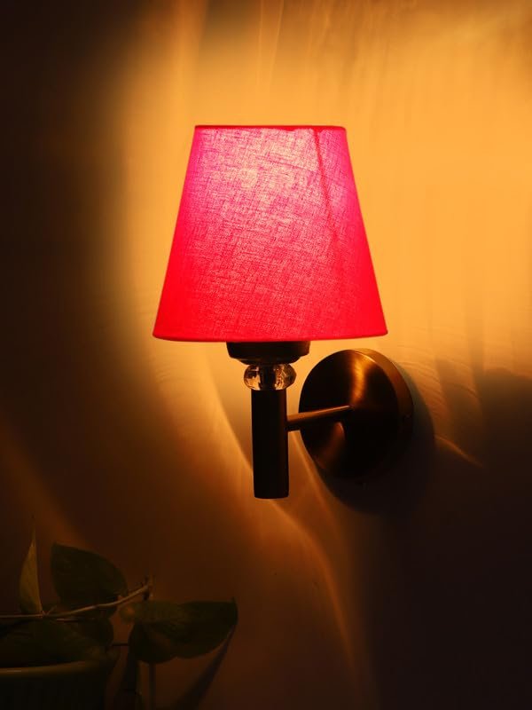 Multicolor Wall Lamp | Elegant Cotton Design | Stylish Ambient Light for Home, Office, Living Room, Bedroom, Hallway | Modern Decorative Wall Sconce - Model VX21
