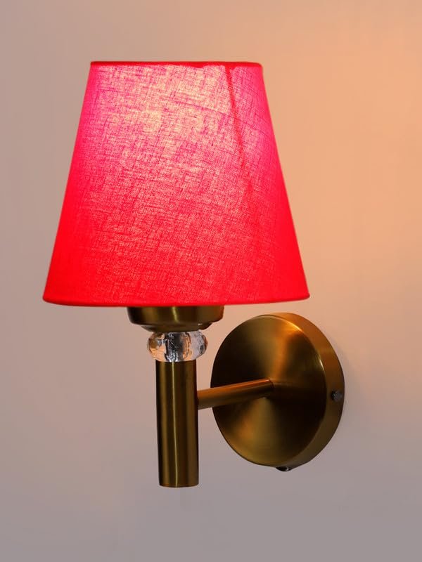 Multicolor Wall Lamp | Elegant Cotton Design | Stylish Ambient Light for Home, Office, Living Room, Bedroom, Hallway | Modern Decorative Wall Sconce - Model VX21