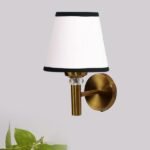 Multicolor Wall Lamp | Elegant Jute Material | Stylish Ambient Light for Home, Office, Living Room, Bedroom, Hallway | Modern Decorative Wall Sconce – Model VX25