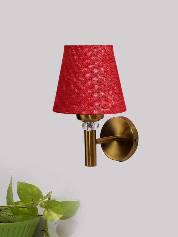 Multicolor Wall Lamp | Elegant Cotton Design | Stylish Ambient Light for Home, Office, Living Room, Bedroom, Hallway | Modern Decorative Wall Sconce - Model VX29