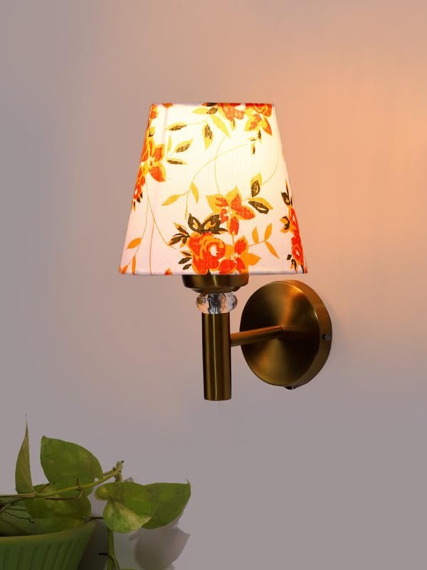 Multicolor Wall Lamp | Elegant Cotton Design | Stylish Ambient Light for Home, Office, Living Room, Bedroom, Hallway | Modern Decorative Wall Sconce - Model VX32