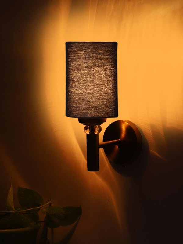 Multicolor Wall Lamp | Elegant Cotton Design | Stylish Ambient Light for Home, Office, Living Room, Bedroom, Hallway | Modern Decorative Wall Sconce - Model VX35