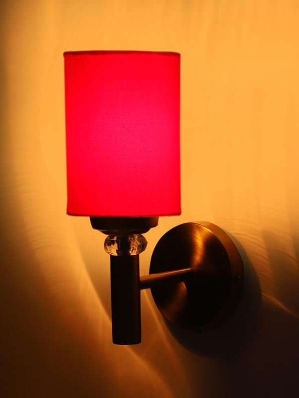 Multicolor Wall Lamp | Elegant Cotton Design | Stylish Ambient Light for Home, Office, Living Room, Bedroom, Hallway | Modern Decorative Wall Sconce - Model VX36