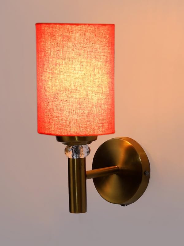 Multicolor Wall Lamp | Elegant Cotton Design | Stylish Ambient Light for Home, Office, Living Room, Bedroom, Hallway | Modern Decorative Wall Sconce - Model VX37