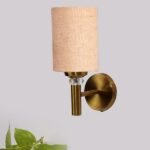 Multicolor Wall Lamp | Elegant Jute Material | Stylish Ambient Light for Home, Office, Living Room, Bedroom, Hallway | Modern Decorative Wall Sconce – Model VX41