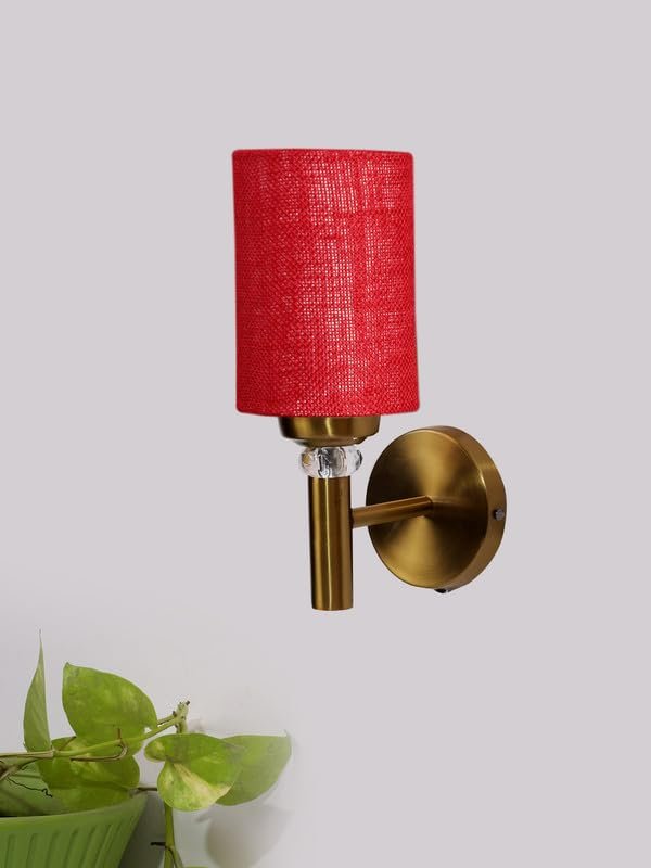 Multicolor Wall Lamp | Elegant Cotton Design | Stylish Ambient Light for Home, Office, Living Room, Bedroom, Hallway | Modern Decorative Wall Sconce - Model VX44