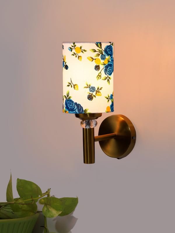 Multicolor Wall Lamp | Elegant Cotton Design | Stylish Ambient Light for Home, Office, Living Room, Bedroom, Hallway | Modern Decorative Wall Sconce - Model VX46