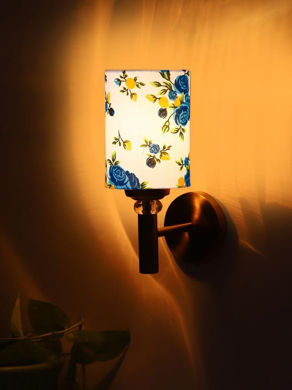 Multicolor Wall Lamp | Elegant Cotton Design | Stylish Ambient Light for Home, Office, Living Room, Bedroom, Hallway | Modern Decorative Wall Sconce - Model VX46