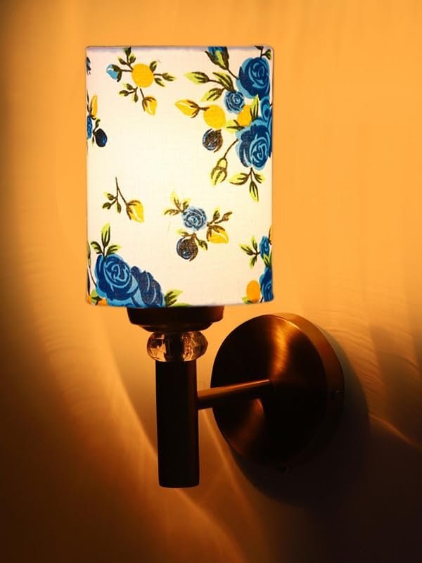 Multicolor Wall Lamp | Elegant Cotton Design | Stylish Ambient Light for Home, Office, Living Room, Bedroom, Hallway | Modern Decorative Wall Sconce - Model VX46