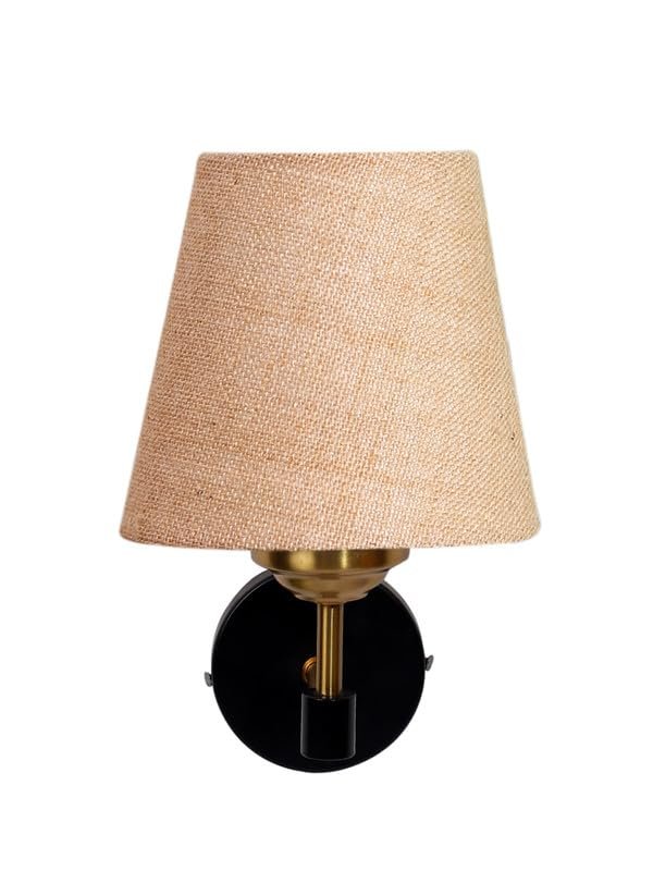 Multicolor Wall Lamp | Elegant Jute Material | Stylish Ambient Light for Home, Office, Living Room, Bedroom, Hallway | Modern Decorative Wall Sconce - Model VX74