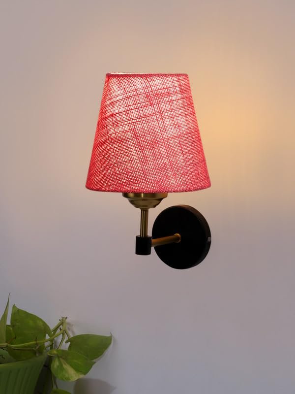 Multicolor Wall Lamp | Elegant Cotton Design | Stylish Ambient Light for Home, Office, Living Room, Bedroom, Hallway | Modern Decorative Wall Sconce - Model VX76