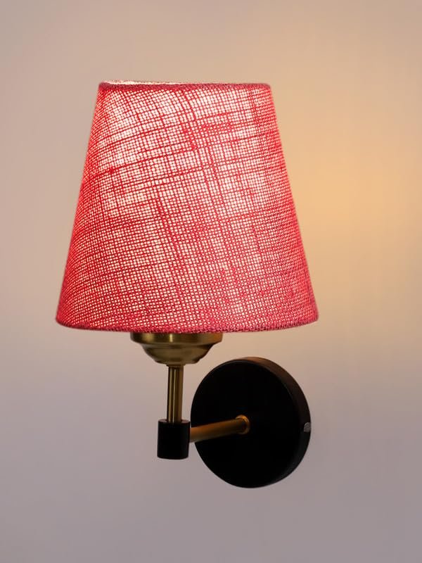 Multicolor Wall Lamp | Elegant Cotton Design | Stylish Ambient Light for Home, Office, Living Room, Bedroom, Hallway | Modern Decorative Wall Sconce - Model VX76
