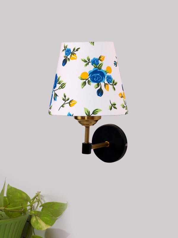 Multicolor Wall Lamp | Elegant Cotton Design | Stylish Ambient Light for Home, Office, Living Room, Bedroom, Hallway | Modern Decorative Wall Sconce - Model VX79