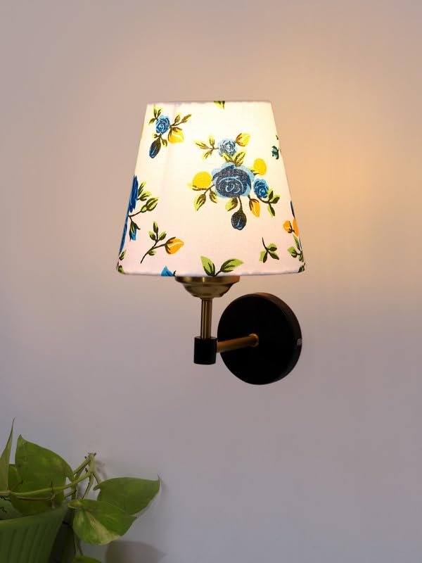 Multicolor Wall Lamp | Elegant Cotton Design | Stylish Ambient Light for Home, Office, Living Room, Bedroom, Hallway | Modern Decorative Wall Sconce - Model VX79