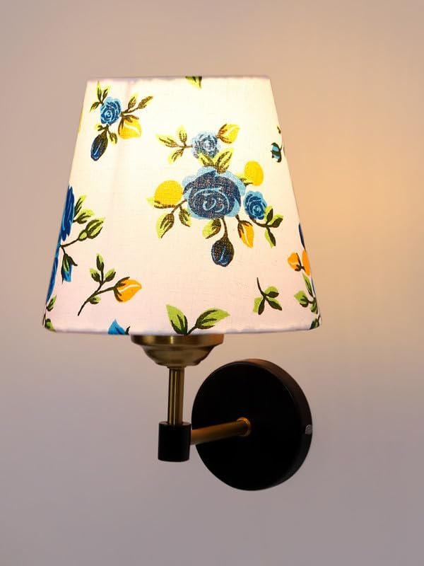 Multicolor Wall Lamp | Elegant Cotton Design | Stylish Ambient Light for Home, Office, Living Room, Bedroom, Hallway | Modern Decorative Wall Sconce - Model VX79