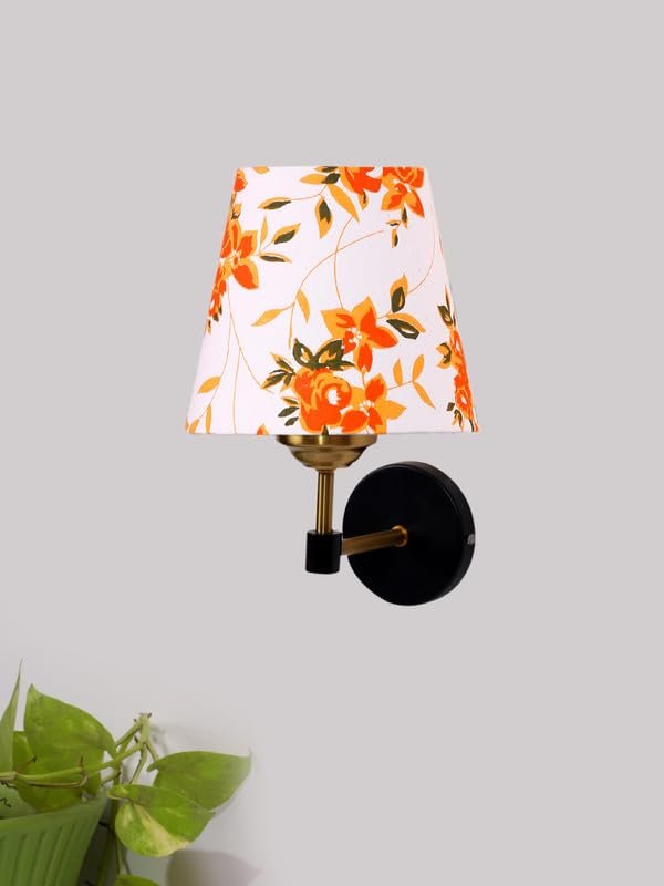 Multicolor Wall Lamp | Elegant Cotton Design | Stylish Ambient Light for Home, Office, Living Room, Bedroom, Hallway | Modern Decorative Wall Sconce - Model VX81