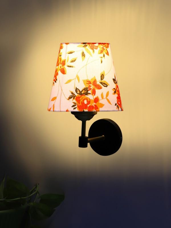 Multicolor Wall Lamp | Elegant Cotton Design | Stylish Ambient Light for Home, Office, Living Room, Bedroom, Hallway | Modern Decorative Wall Sconce - Model VX81