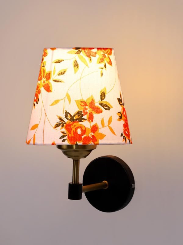 Multicolor Wall Lamp | Elegant Cotton Design | Stylish Ambient Light for Home, Office, Living Room, Bedroom, Hallway | Modern Decorative Wall Sconce - Model VX81