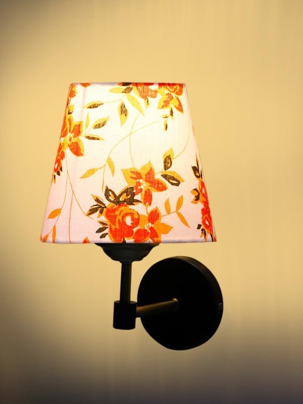Multicolor Wall Lamp | Elegant Cotton Design | Stylish Ambient Light for Home, Office, Living Room, Bedroom, Hallway | Modern Decorative Wall Sconce - Model VX81