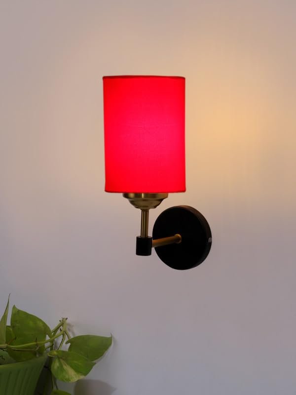 Multicolor Wall Lamp | Elegant Cotton Design | Stylish Ambient Light for Home, Office, Living Room, Bedroom, Hallway | Modern Decorative Wall Sconce - Model VX85