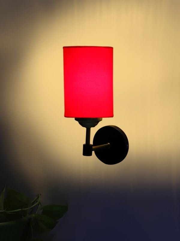 Multicolor Wall Lamp | Elegant Cotton Design | Stylish Ambient Light for Home, Office, Living Room, Bedroom, Hallway | Modern Decorative Wall Sconce - Model VX85