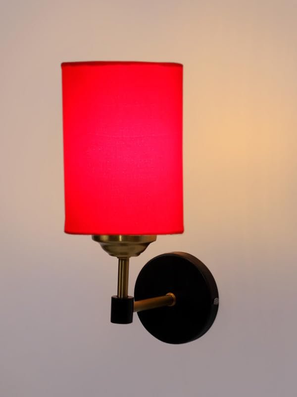 Multicolor Wall Lamp | Elegant Cotton Design | Stylish Ambient Light for Home, Office, Living Room, Bedroom, Hallway | Modern Decorative Wall Sconce - Model VX85