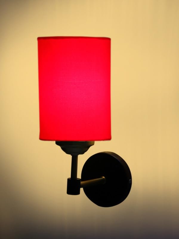 Multicolor Wall Lamp | Elegant Cotton Design | Stylish Ambient Light for Home, Office, Living Room, Bedroom, Hallway | Modern Decorative Wall Sconce - Model VX85